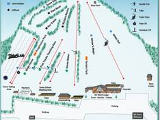 Plan des pistes Ward Hill – Shrewsbury