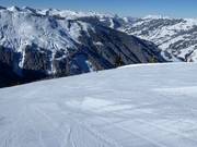 Très bonne préparation des pistes sur le Schmittenhöhe