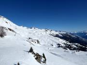 Vue depuis Violettes vers le Petit Mont Bonvin