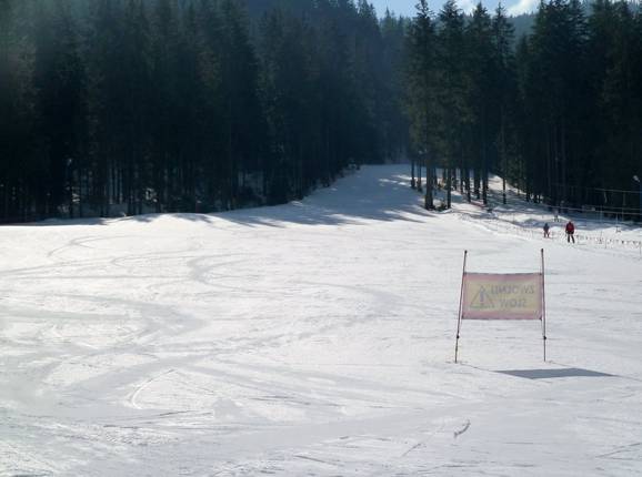 La piste supérieure de Bialy Potok