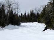 Piste de bosses exigeante