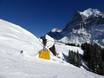 Fiabilité de l'enneigement Jungfrau Region – Fiabilité de l'enneigement First – Grindelwald