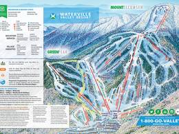 Plan des pistes Waterville Valley