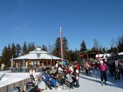 Restaurant avec terrasse ensoleillée