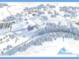 Plan des pistes Malinovka