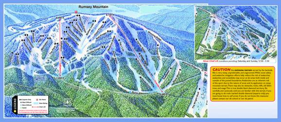 Discovery Ski Area Backside