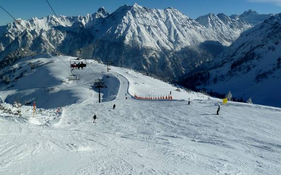 Le plus grand domaine skiable dans l' Alpenregion Bludenz – domaine skiable Brandnertal – Brand/Bürserberg