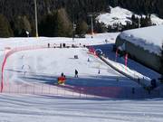 Tapis roulant à la station intermédiaire Plaghera