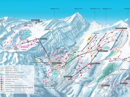 Plan des pistes Leukerbad