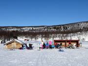 Aire de barbecue dans le domaine skiable de Ramundberget