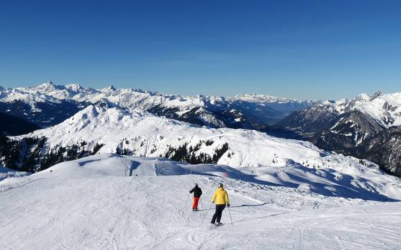 Skier près de Innerbraz