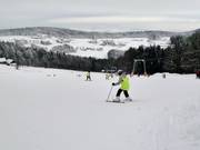 Piste facile et large