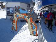 Entrée ludique pour enfants au télésiège Zirmbahn