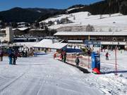 Tapis magique dans l'aire d'apprentissage