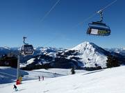 Vue sur la Hohe Salve dans la SkiWelt Wilder Kaiser-Brixental