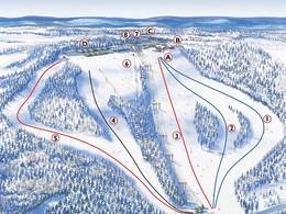 Domaine skiable Mullsjö Alpin