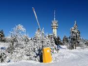 Lance à neige au Keilberg