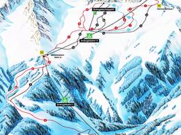 Plan des pistes Ankogel – Mallnitz
