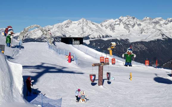 Stations de ski familiales Massif du Vedrette di Ries (Rieserfernergruppe) – Familles et enfants Plan de Corones (Kronplatz)
