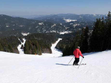 Domaines skiables pour skieurs confirmés et freeriders Smoljan – Skieurs confirmés, freeriders Pamporovo