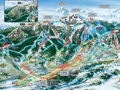 Plan des pistes Snowmass