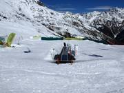 Espace enfants de l'école de ski Ötztal au Giggijoch
