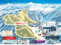 Plan des pistes Manza Onsen