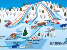 Plan des pistes Klyuchi