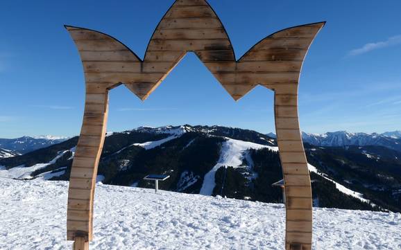 Hochkönig: Taille des domaines skiables – Taille Hochkönig – Maria Alm/Dienten/Mühlbach