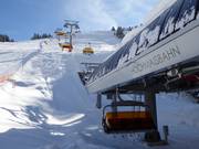 Hochmaisbahn - 6 places | Télésiège rapide (débrayable) avec capots de protection et sièges chauffants
