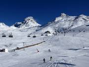 Piste facile au Viderböden sur l’Idalp