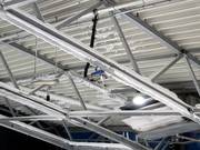 Canon à neige au plafond