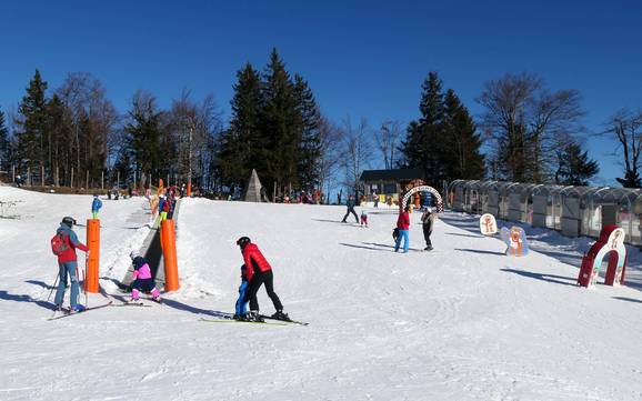 Domaines skiables pour les débutants dans l' Almtal (vallée de l'Alm) – Débutants Kasberg – Grünau im Almtal