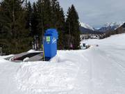 Tapis roulant Pfarrhügel légèrement au-dessus de la station inférieure Gschwandtkopf