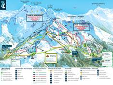 Plan des pistes Les 7 Laux – Prapoutel/Le Pleynet/Pipay
