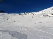 Piste facile au Parsenn Rapid