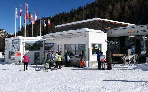 val de Passiria (Passeiertal): Propreté des domaines skiables – Propreté Pfelders (Plan)