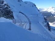 Filet de sécurité sur la piste Paradiso