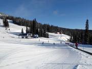 Pente d'entraînement au SilverStar Mountain Village