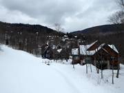 Chalets directement sur la piste