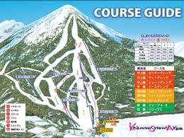 Plan des pistes Kazawa