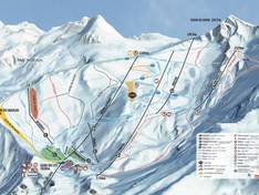 Plan des pistes Le Lys – Cauterets