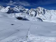 Descente du glacier Morteratsch