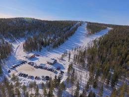 Plan des pistes Aavasaksa