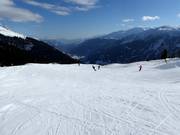 Piste au téléski Palius