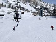 Piste facile au télésiège double Chickadee