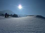 Tout est également parfaitement préparé dans le snowpark.