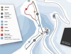 Plan des pistes Bohl – Straßberg