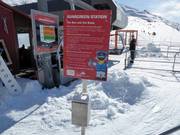 Crème solaire gratuite à la station de vallée