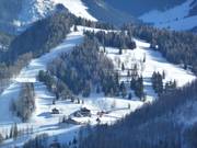 Vue sur les pistes du Schwarzeck